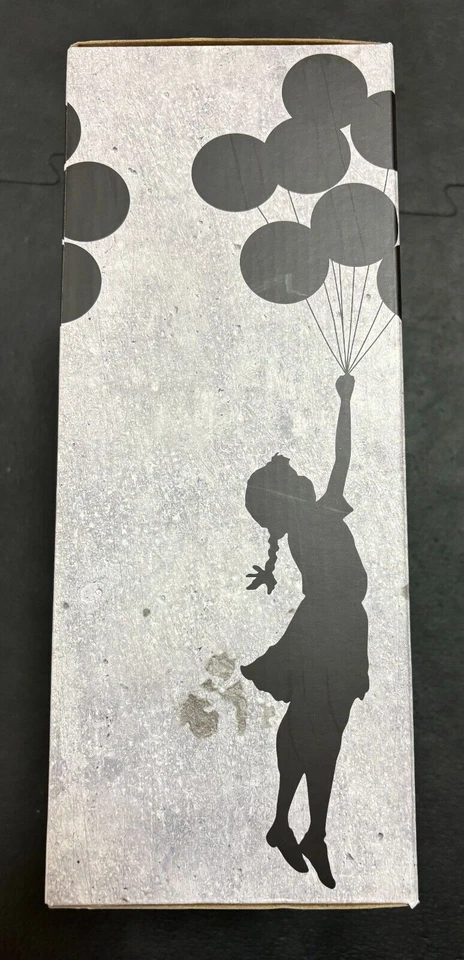 【Autentico】Medicom Bearbrick BanksyFlying Balloons Girl 400% 100% be@rbrick... - Immagine 4 di 4