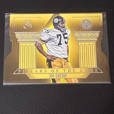 2025 Panini Silhouette Joe Greene Pillars Of The Game Die-Cut Card #18 Steelers