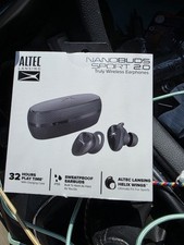 NanoBuds ANC 2.0 Headphones - Black by Altec Lansing for Unisex Headphones
