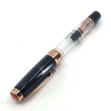 TWSBI Fountain Pen Diamond 580 RGII Plastic 5.6in Smoke Rose Gold