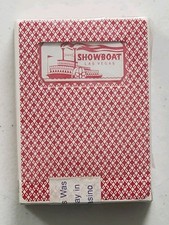 LAS VEGAS SHOWBOAT deck of Playing Cards, Casino Played RESEALED
