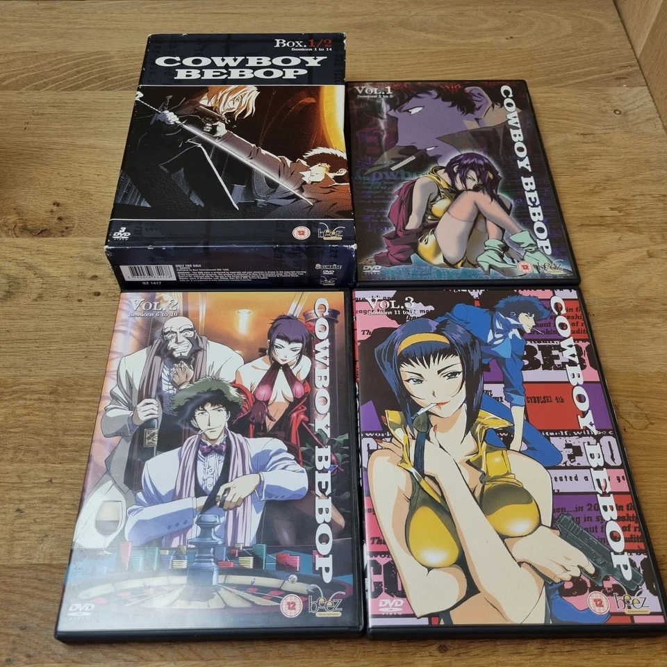 Cowboy Bebop Collection Box 1 -  Sessions 1 to 14 (Animated) (DVD, 2005) - Image 2 of 4