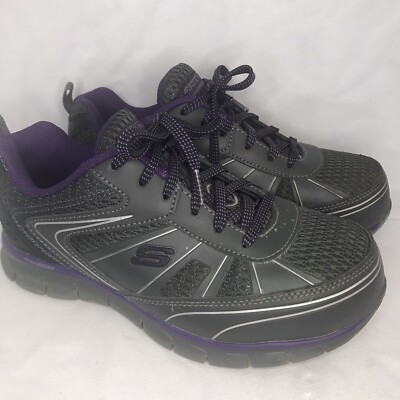 Memory Foam Skechers Fenton Skechers Light Weight Safety Toe Women