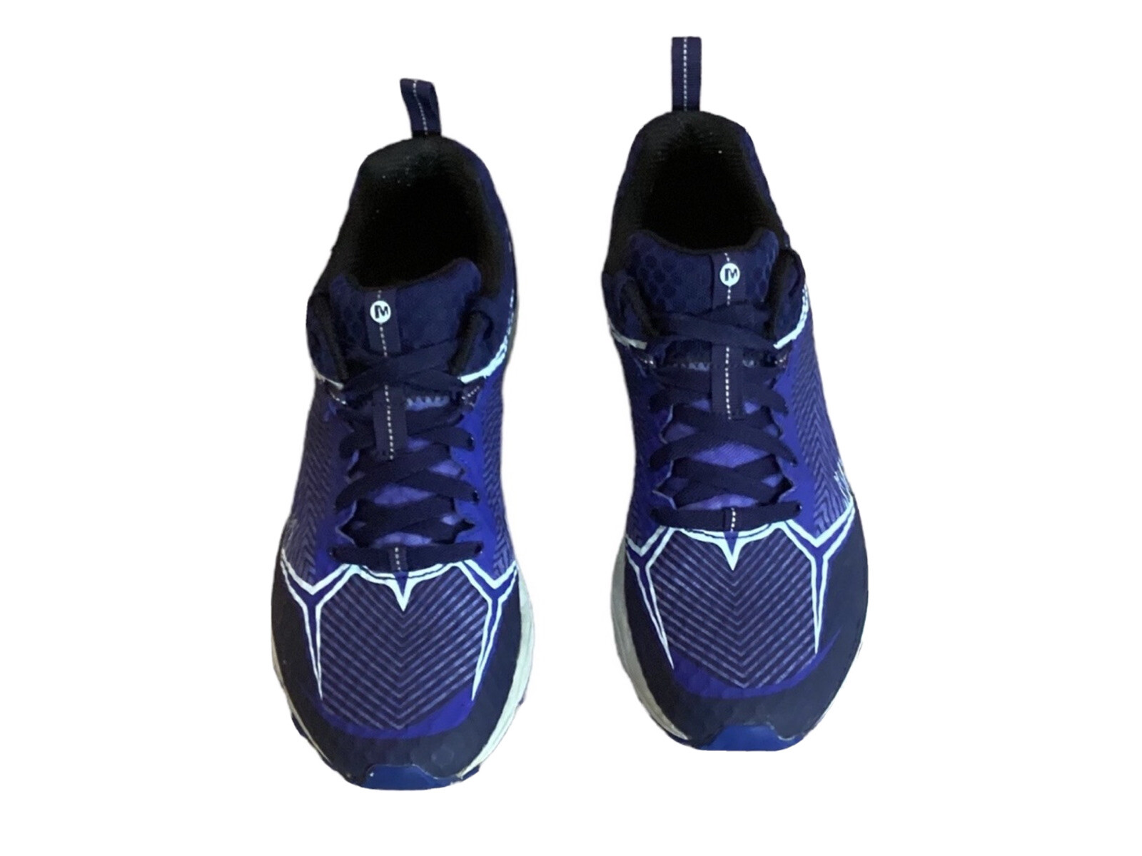 Scarpe da running blu Merrell taglia 10 All Out Crush Trail Running eccellenti
