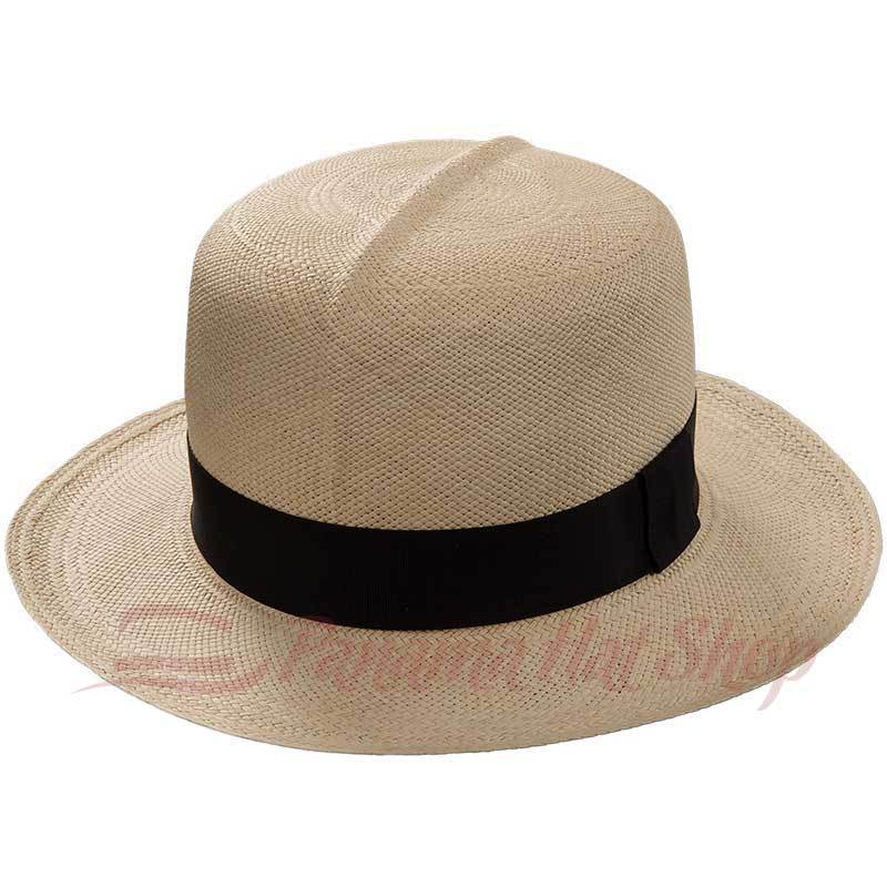 帽子 ORRS OPTIMO PANAMA HAT Fine Montecristi Panama Hat Optimo - Domingo Carranza Hats