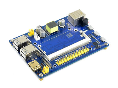 Waveshare Compute Module IO Board with PoE Composite Breakout Board Raspberry Pi