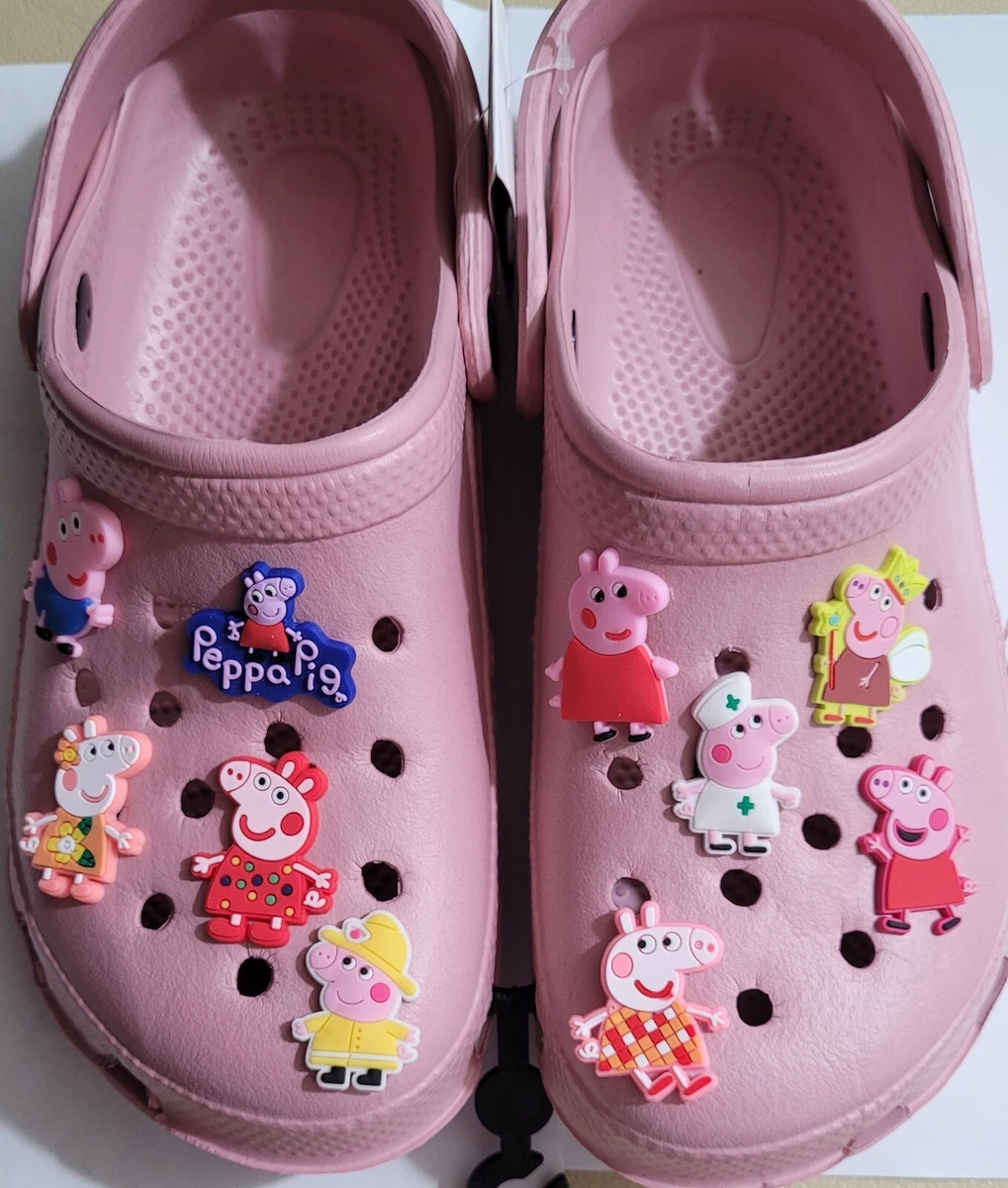Peppa pig shoe best sale charms