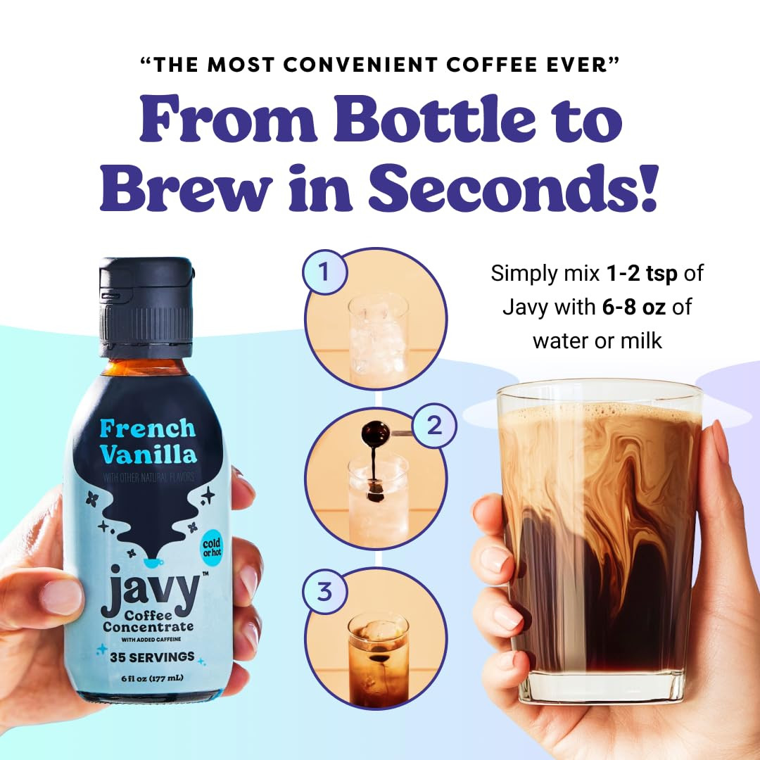 Concentrate - Cold Brew Coffee, Perfect for Instant Iced Coffee, Cold Brewed ...