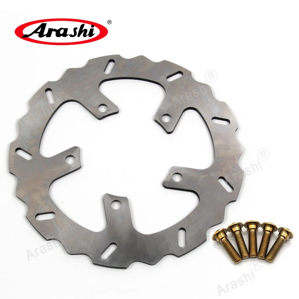 Disco de freno trasero y pernos de montaje para Kawasaki ZRX1200R ZRX1200S 2001-2006 Foto 2 de 4