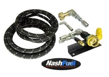 18ft Propane Remote Fill Kit Mounting Bracket RV Motorhome Autogas LPG Tank