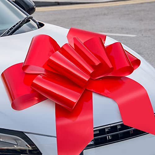 Big Car Bow 30in Large Giant Bow for Car, Birthday Gift Bow, Large Gift 30