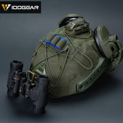 IDOGEAR support de batterie casque tactique 500G Nylon Vision