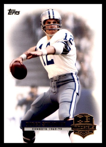 Roger Staubach #QI-RS — 2012 Topps QB Immortals football card
