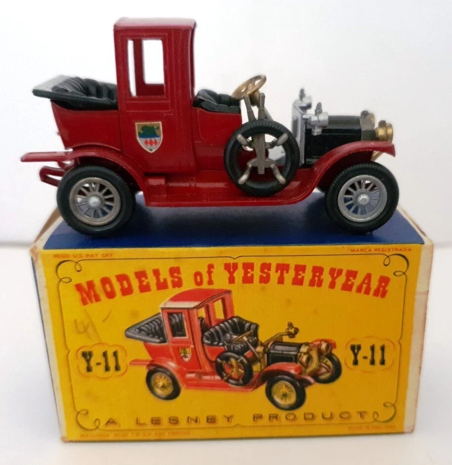 Matchbox Lesney Y-11 "Models of Yesteryear" 1912 Packard Landaulet original box - Image 2 of 4