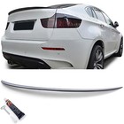 Spoiler Arrière Lèvre Spoiler Noir Brillant avec ABE pour BMW X6 E71 de 2008 à 2014