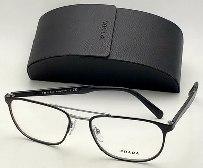 New PRADA Rx-able Eyeglasses VPR 54X YDC-1O1 54-18 Classic Black  