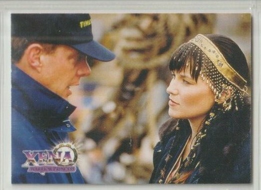 1998 Topps Xena Warrior Princess Trading Card 31 BTS Photo
