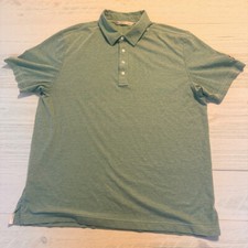 Travis Mathew Polo Shirt Adult Mens Extra Large Athletic Green Short Sleeve