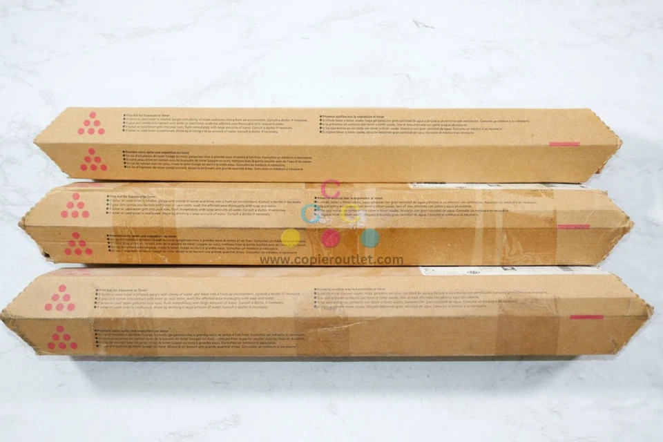 3 New OEM Lanier LD425c,LD430c,DSc530 Magenta Toner Cartridge 884976 - Image 3 of 4