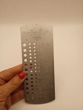 General Twist Drill & Machine Screw Tap Gage Decimal Equivalents No 15