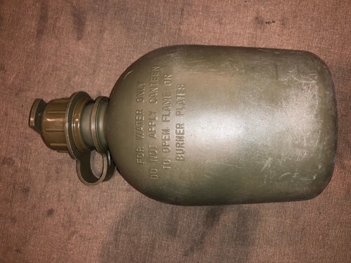 Qty-1 Used Military Canteen chose 1- or 2- Quart, also Belt-pouches, Cups, Cook - Picture 4 of 33