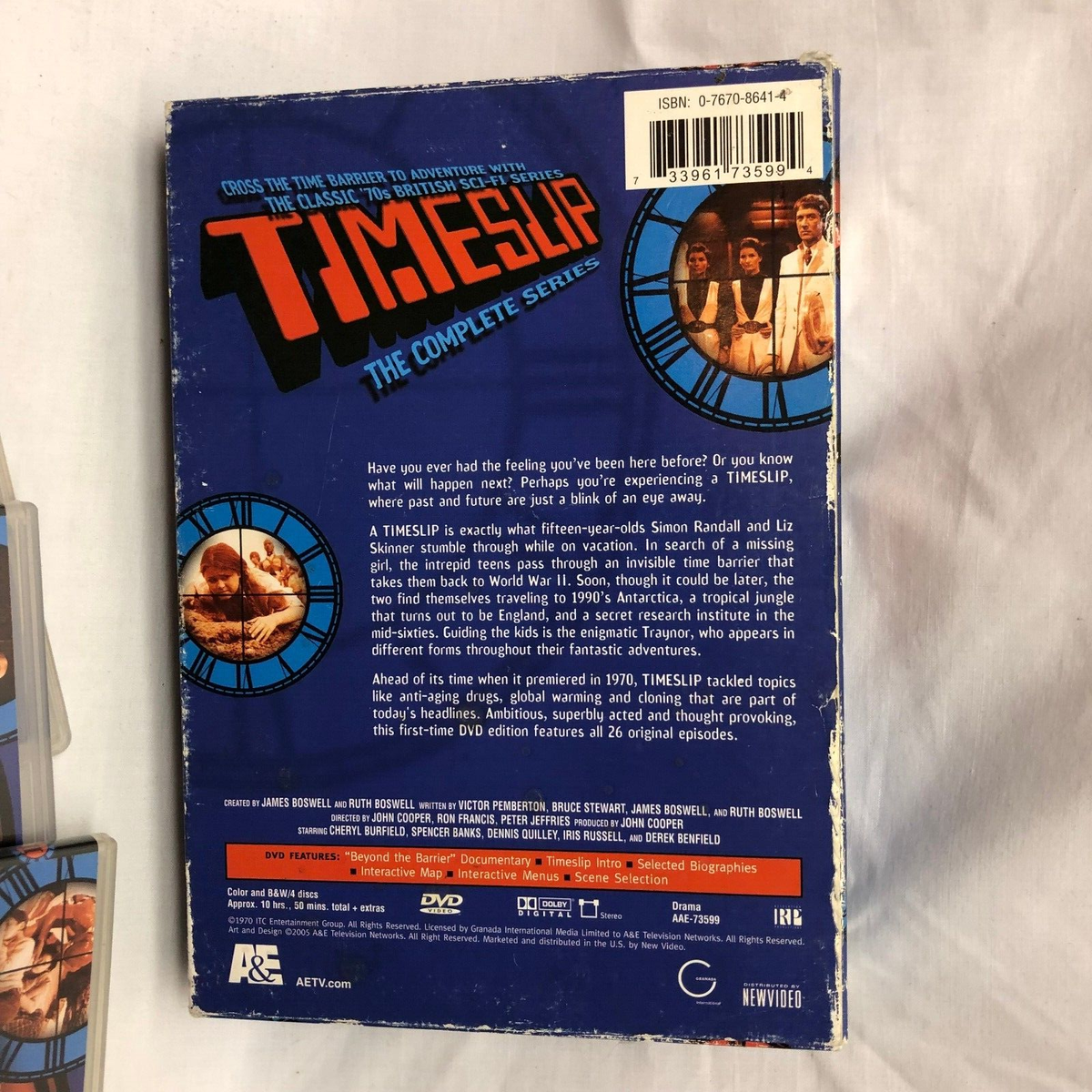 Timeslip - The Complete Series (DVD, 2005, 4-Disc Set