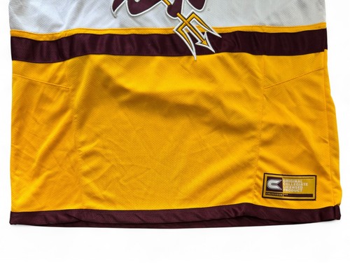 Arizona State Sun Devils Signed Colosseum LaceUp NCAA College Hockey Jersey ASU - Picture 5 of 11