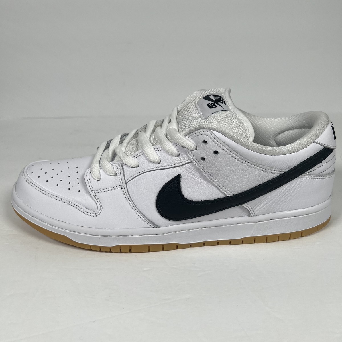Size 11, 11.5, 12 - Nike SB Dunk Low Pro White Gum ISO CD2563-101
