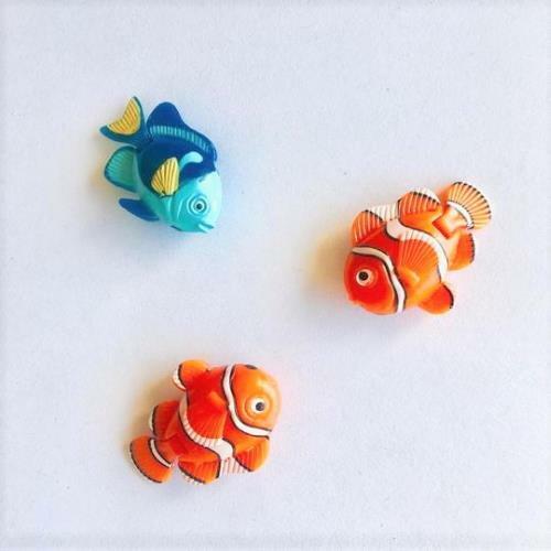 Replacement Fish Pack for Lightahead Mini Aquarium Fish Tank 3 Piece Nemo Fish