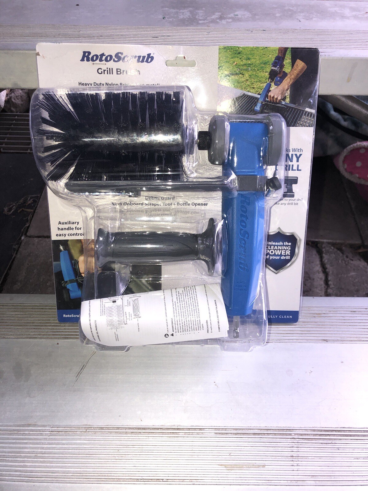 ROTO SCRUB GRILL BRUSH 