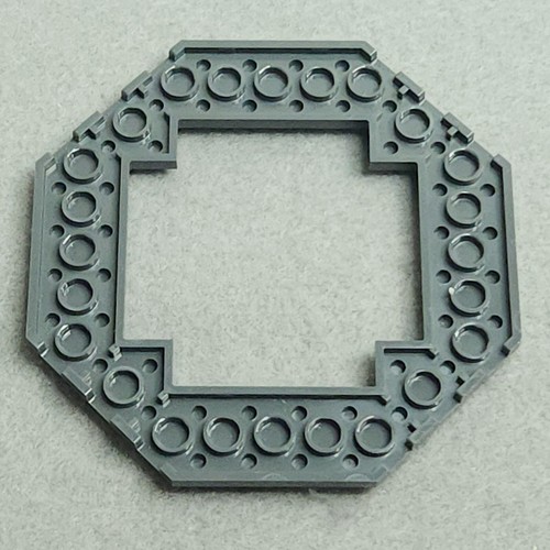 LEGO Parte 6063 Placa Modificada 10 x 10 Octogonal 6x6 Centro Abierto ELIGE Color NUEVO - Imagen 4 de 4