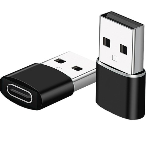 Adattatore OTG da USB Tipo C Femmina a USB Tipo A Maschio per PC TV Hard Disk - Foto 4 di 6