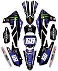 Graphics for Yamaha YZ 450f YZ450F 2018-2022 Decals stickers shrouds