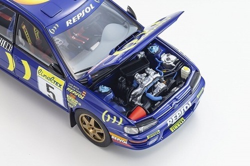 KS08962B KYOSHO 1:18 Subaru Impreza 1995 Monte Carlo #5 2023 Shizuoka Hobby Show - Picture 4 of 9