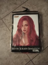 Spirit Halloween Long Red Hair Costume Wig - Silver Screen Sensation - Ages 14
