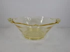 Lancaster Yellow Depression Glass Mayonnaise Bowl Vintage No Underplate
