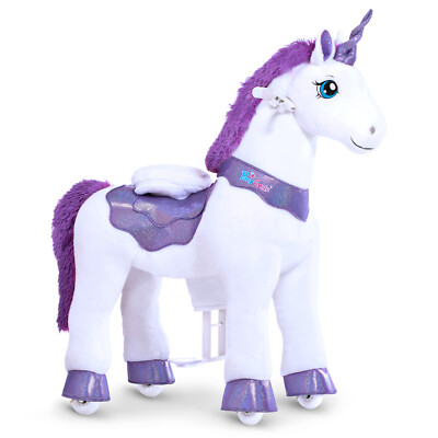 PonyCycle Ride on Unicorn Horse Mechanical Riding Pony for Kids 3-4 E313 Minimal