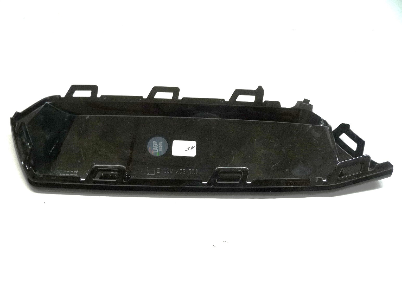 18-21 Lamborghini Urus Front Bumper Right Glossy Black Blanket Trim 4ML807820 OE