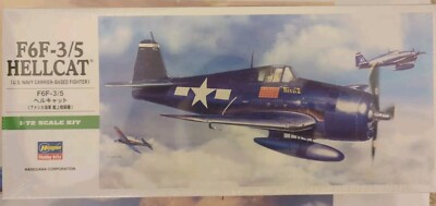 Hasegawa 1:72 F6F-3 F6F-5 Hellcat, HAS00241, NEW,SEALED