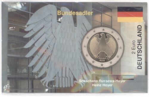 Coincard / Infokarte Deutschland BRD 2003 2 Euro Kursmünze / Münze F Stuttgart - Bild 1 von 1