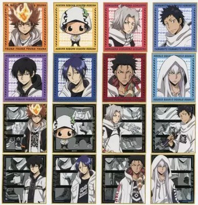 Paper products, full set of 16 types, ''Katekyo Hitman REBORN! Newly drawn