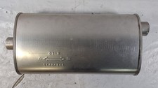 Ap 700376 Muffler 4 12 X 11 Oval 2.5 In - 2.25 Out Offset In Center Out Ap 700376 Muffler 4 12 X 11 Oval 2.5 In - 2.25 Out Offset In Center Out