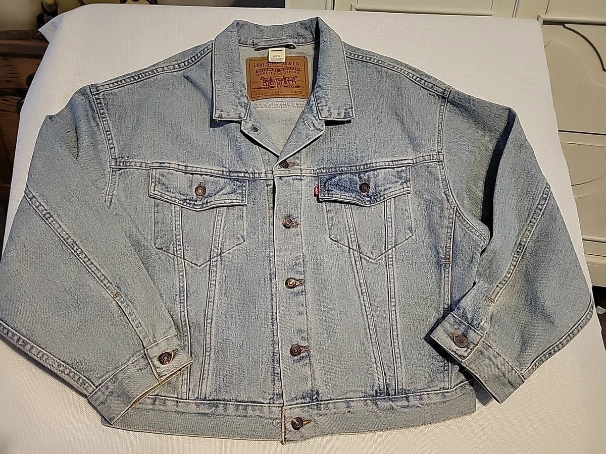 Vintage Mens Levi Jean Jacket In Vintage Outerwear Coats & Jackets