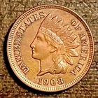 1908 INDIAN HEAD CENT