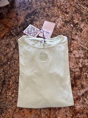 NWT $650  LOEWE  Classic jersey Long Sleeve Blouse Top Current Style  XS Fits2/4