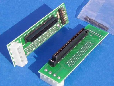 SCA80 Pin Female to HPDB68-Pin Female LVD/SE Ultra SCSI Adapter USA