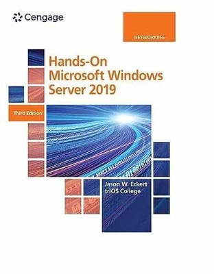 Hands-On Microsoft Windows Server 2019 - Paperback, by Eckert Jason - Very Good