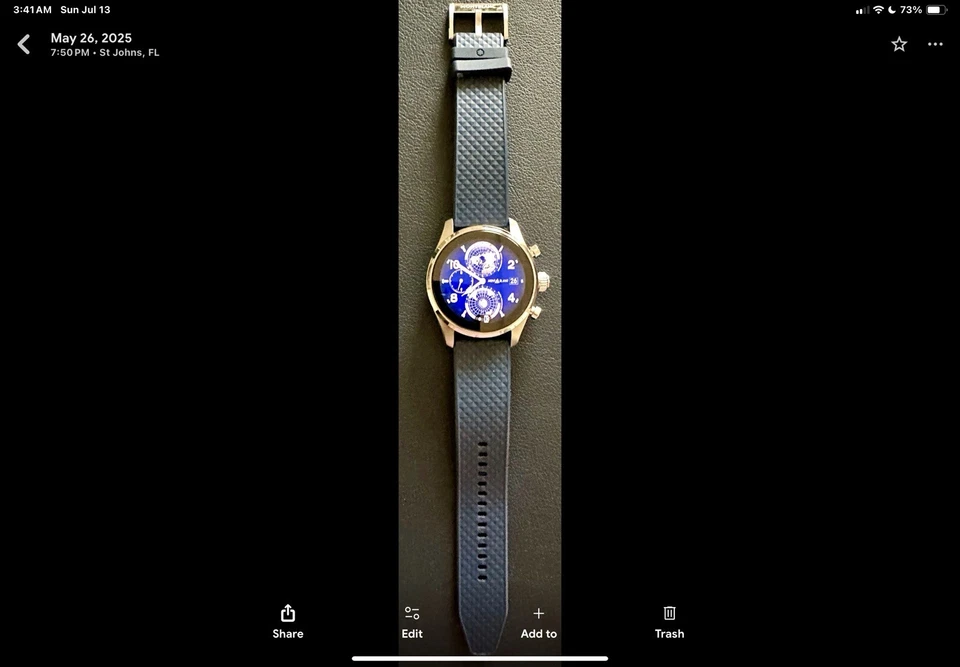 Reloj Inteligente Montblanc Summit 3 Modelo S3T22 Usado. Excelente estado. Foto 3 de 4