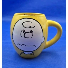 Good Grief Charlie Brown Oversized Yellow Mug 22oz Bioworld 2024