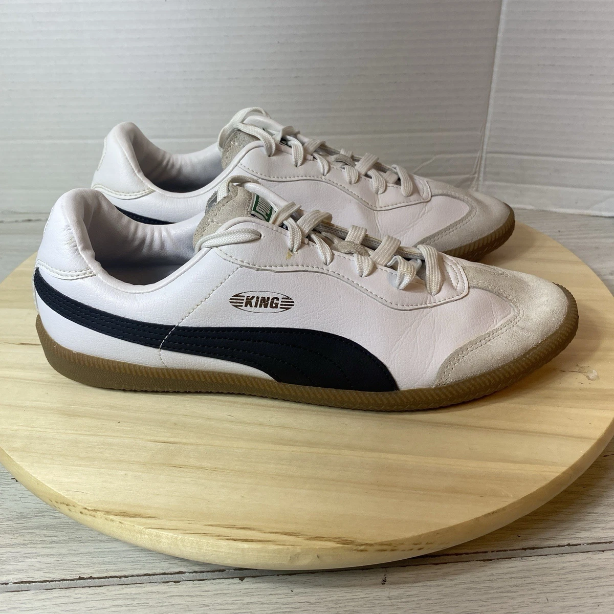 Puma King Top IT Black White Gum for sale | eBay